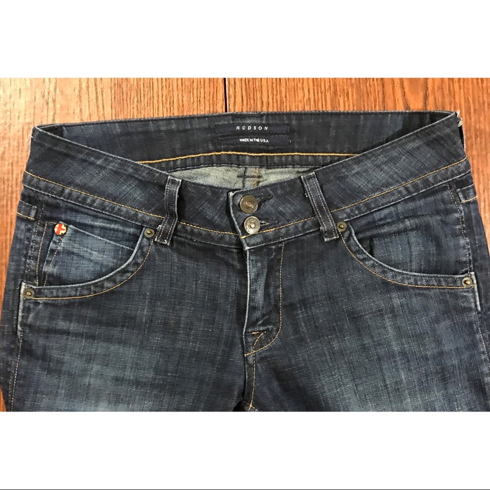 Hudson Jeans Flap Pocket Dark Wash Bootcut Size 29